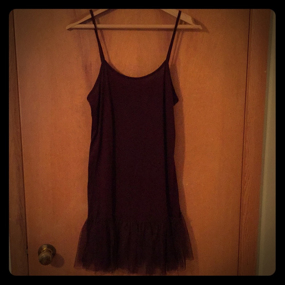 Burgundy Tutu Dress